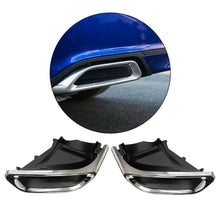 Chrome Exhaust Tips Muffler Pipe Modified w/ Bracket Kit For 2018-2020 Honda Accord
