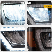 LED Reflector Headlights For 2009-2014 Ford F150 With Start-up Animation