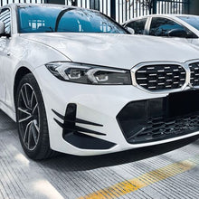 Front Bumper Side Vent Fin Trim Kits For BMW G20 G21 LCI M340i 330i 2023-2024