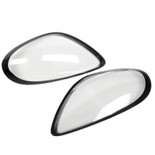 Left + Right Headlight Lens Cover Shells for Porsche Boxster Cayman 981 2014 2015 2016