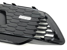 Gloss Black Front Fog Light Grille Cover For AUDI Q5 S-line SQ5 B9 2018-2020 fg241