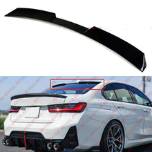 For 2019-2025 BMW G20 330i M340i G80 M3 V Style Gloss Black Rear Window Roof Spoiler
