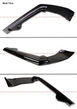 For 2017-2023 BMW G30 530i 540i Big Fin M5 Style Gloss Black LED Rear Bumper Diffuser Kit
