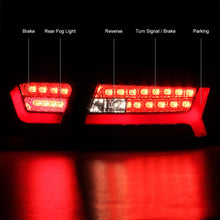 Cyclop Optic Tube Black LED Tail Lights for 2009-2011 Audi A6 C6 Rear Lamps