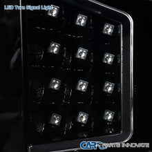 Black Smoke Projector Headlights Fits 2014-2021 Toyota Tundra LED Strip Lamps