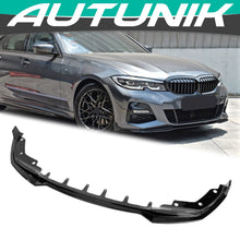 Gloss Black Front Bumper Lip For BMW G20 3-Series G28 M Sport 2019-2022