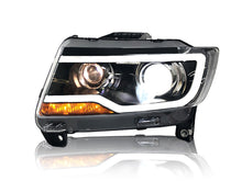 For Jeep Compass 2011-2017 Dark Headlight Low/High Beam Pair