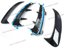 Glossy Black Rear Canards Air Vent Covers for Mercedes Benz W177 Sedan A200 A220 A35 AMG 2019-2024 pz4