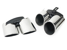 Silver Exhaust Tips for Porsche Panamera 971/970 2024+ | Panamera 4 / 4S / E-Hybrid