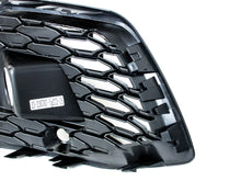 Gloss Black Honeycomb Front Fog Light Grille Cover For AUDI Q5 SQ5 2021-2025