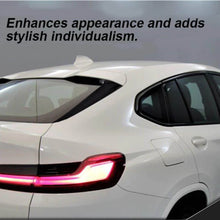 Gloss Black Rear Side Window Spoile For BMW X4 G02 2019-2021
