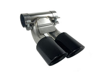 Black Exhaust Tips Tailpipe for Porsche 981 Cayman Boxster 2013-2016 et181