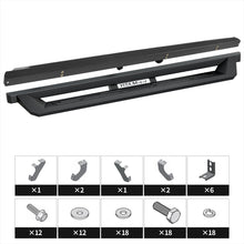 4'' Drop Running Boards For 2022-2025 Toyota Tundra Double Cab Side Steps Nerf Bars Black