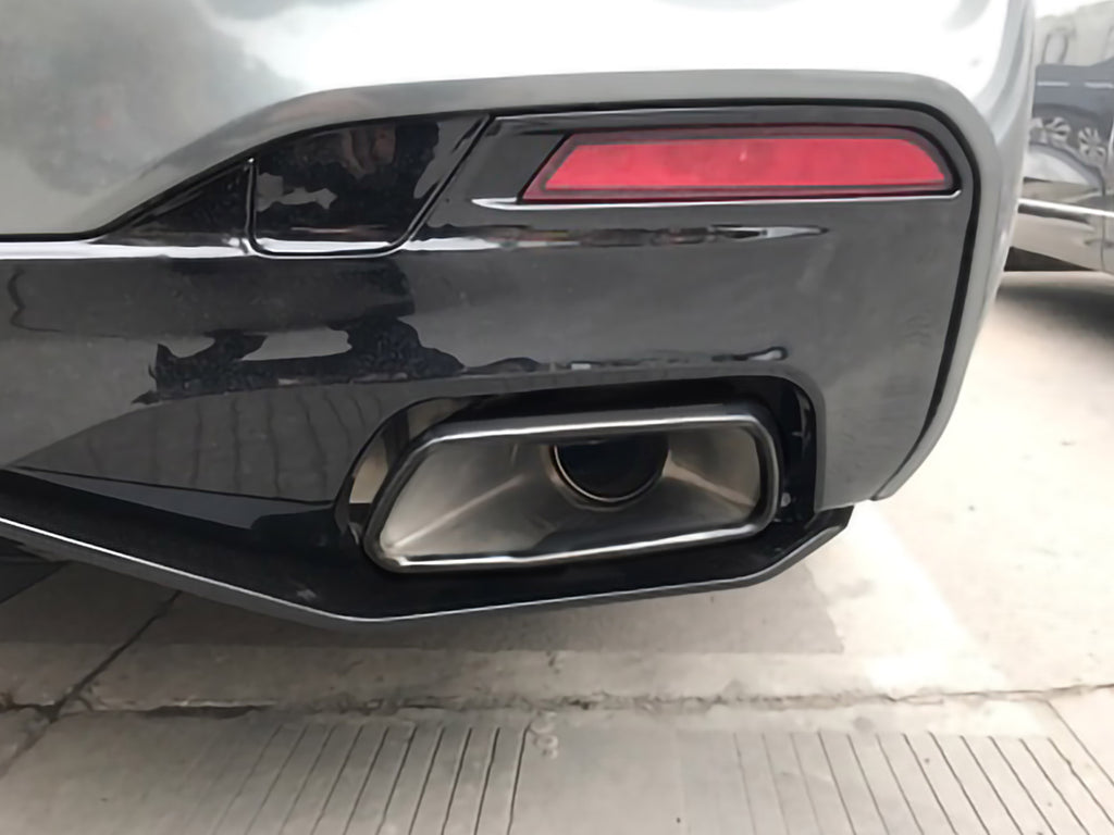 For BMW 5 Series G30 M-Sport Black Exhaust Tips - Autunik.com