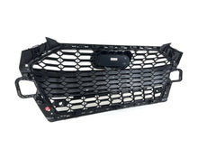 Honeycomb Black Front Grill for Audi A4 B9.5 Sline S4 2020-2023 fg316