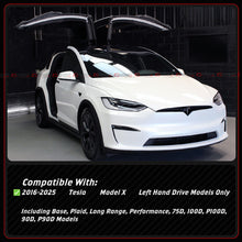 Direct Add-On For 2016-2025 Tesla Model X Full Carbon Fiber M Horn Style Side Mirror Caps Covers