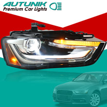 Right Passenger Side For 2013-2016 Audi A4 S4 HID/Xenon Non-AFS Projector Headlight