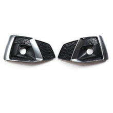 L+R Front Fog Light Grille Fit Audi A5 B9.5 S5 2020–2025 Bumper Trim Covers