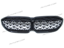 Glossy Black Front Kidney Diamond Grill Grille for BMW G20 320i 330i M340i 2019-2022