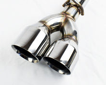 Polished Stainless Axle Back Muffler Exhaust for Subaru WRX & STi 2015-2021