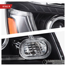 Pair LED Headlights Clear Lens For 2001-2007 Toyota Highlander