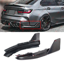 For 2021-2025 BMW G80 M3 MP Style Carbon Fiber Rear Bumper Corner Splitter Extension