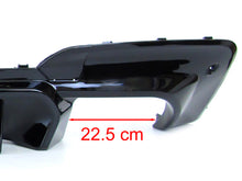 Glossy Black Rear Bumper Diffuser for BMW X3 G01 M40i M Sport 2019-2021