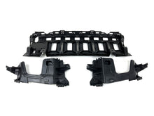 E63 Style Gloss Black Rear Diffuser + Silver Exhaust Tips For Mercedes W213 S213 LCI AMG AMG Bumper