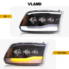 LED Projector Headlights For 2009-18 Dodge Ram 1500/2500/3500 W/Sequential