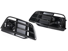 For 2018 2019 2020 Audi Q5 SQ5 Front Fog Lamp Grilles Cover Sport Model W/ACC