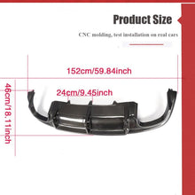 Real Carbon Fiber Rear Diffuser For Audi A5 S-line S5 B8.5 2013-2017