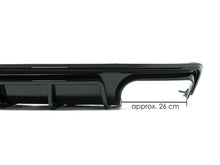 S6 Style Rear Diffuser w/ Black Exhaust Tips for 2019-2024 Audi A6 C8 S-line S6 di92