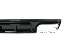 Rear Diffuser + Black Exhaust Tips for AUDI A6 C8 S-line S6 2019-2023 di92
