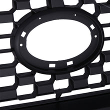 Matte Black Front Grille Hood Bulge Molding Set For 2014-2021 Toyota Tundra without Sensors