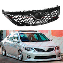 Matte Black Front Bumper Grille Radiator Grill For 2011-2013 Toyota Corolla CE LE S XLE XRS Base Sedan