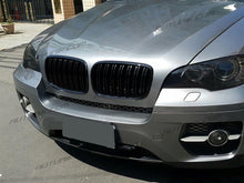 Black Dual Slats Front Kidney Grille for BMW E70 X5 E71 X6 2007-2013