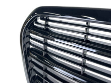 Gloss Black Front Bumper Grille for Mercedes W223 Sedan S400 S500 S450 S580 2021-2024