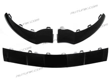 Glossy Black Front Bumper Lip Spoiler Molding Trim For Mercedes GLE C292 GLE43 AMG 2016-2019 di108