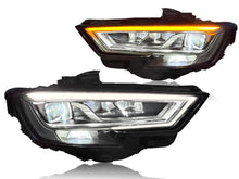Upgrade LED Headlight Pair for Audi A3 S3 2017-2020 HID/Xenon Replacement