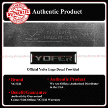 For 2025-2026 Honda Civic Yofer Boost Blue Black 2 Tone Front Bumper Lip Splitter