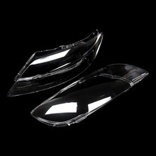 Pair Clear Headlight Lens Cover For Audi Q7 2006–2015 Halogen & Xenon