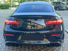 Gloss Black Rear Diffuser w/ Exhaust Tips For Mercedes E-Class C238 E300 E450 Coupe AMG Bumper