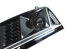 Chrome/Black Fog Light Cover Grille for Audi A4 B9 Non-Sline 2017 2018 2019 fg279