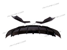 Gloss Black Rear Diffuser Aprons Side Canards for Tesla Model 3 2017-2023 di139