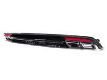 Black Rear Diffuser + Chrome Tips for Mercedes W222 E-Class AMG PRE-LCI 2014-2017