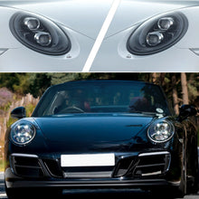 Pair Headlight Lens Covers for 2013-2018 Porsche 991 911 Targa/Carrera