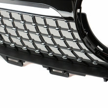 Black/Chrome Diamond Grill Front Grille For Mercedes Benz W213 Sedan 2017-2020
