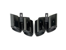 3-Layer Black Exhaust Tips for Porsche Panamera 4/4S 976 2024 2025+ Left+Right