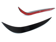 Glossy Black Front Bumper Canards Set for VW Golf MK6 GTI 2008-2012