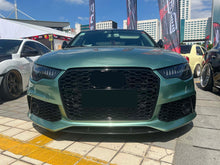 Honeycomb Front Mesh Grill For AUDI A6 C7.5 S6 2016 2017 2018